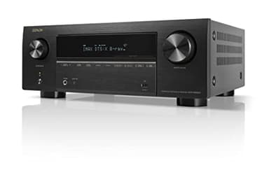Denon AVR-X3800H Receptor de 9.4 canales (modelo 2022) - 8K UHD Home Theater AVR (105W x 9) Bluetooth integrado, Wi-Fi y HEOS Transmisión multihabitación, Dolby Atmos, DTS:X, IMAX Enhanced y Auro 3D