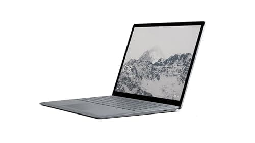 Microsoft Ordenador portátil Surface 2017 con Intel Core i5-7200U (13,5 pulgadas, 8 GB de RAM, SSD de 256 GB) (QWERTY inglés) platino (reacondicionado)