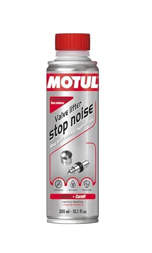 MOTUL Reductor Ruido Taqués Hidráulicos, Aditivo Curativo para Motores Gasolina y Diésel, Anti-Ruido y Anti-Desgaste, Mejora Las Propiedades del Aceite de Motor, Valve Lifter Stop Noise, 300 ml