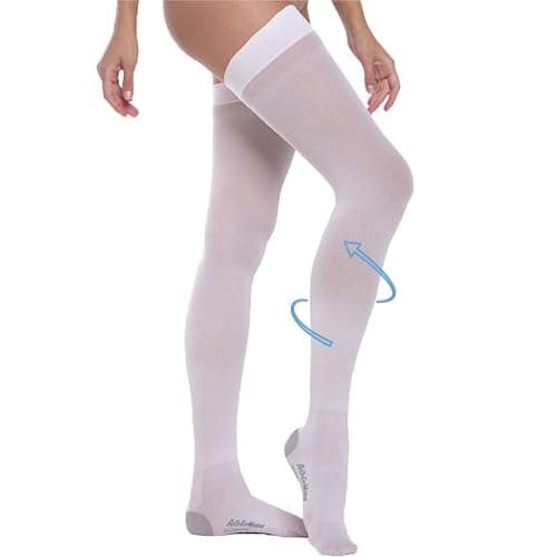 BeOnTop Medias De Compresion Antitrombosis Clase 1 Medical 18-23 mmHg - Medias De Compresion Varices, Calcetines De Compresion, Medias Compresion, Calcetines Compresion - Made in Italy