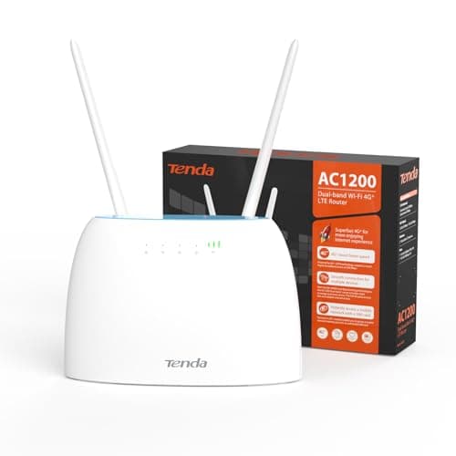 Router Wireless 4G+ LTE 4G09 Dual-Band AC1200 2x Gigabit Ethernet LAN Colore Bianco