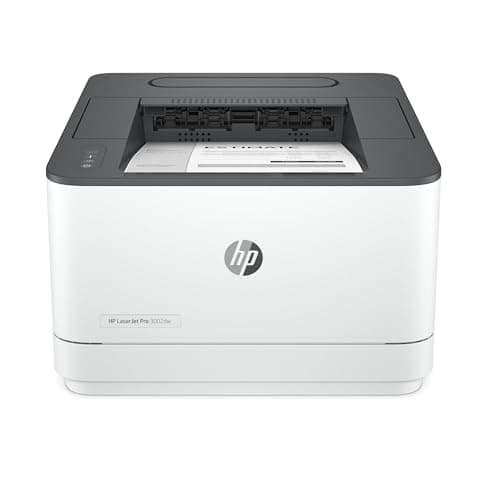 HP LaserJet Pro 3002dw 3G652F, Impresora Láser A4 Monocromo a doble cara automática ( 33ppm, Wi-Fi, Ethernet, USB 2.0, Procesador 800MHz, Memoria 256MB, HP Smart App) Blanca y Gris