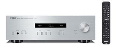Yamaha A-S201 - Amplificador Hi-Fi estéreo de 100 W, plateado