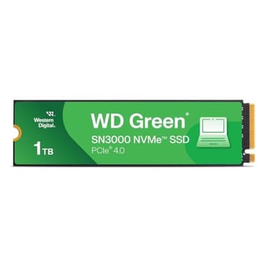 Western Digital WD Green SN3000 WDS100T4G0E-00CPS0 - SSD - 1 TB - interno - M.2 2280 - PCIe 4.0 x4 (NVMe)