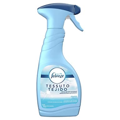 AMBIPUR Febreze Clasico Eliminador De Olores En Spray 8 x 500 ml, Neutralizador Olores, Elimina Malos el Ambiente o Tejidos, Fragancia Fresca