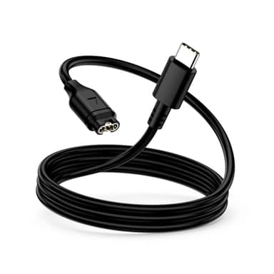 NEUE DAWN Cable Carga USB C para Garmin Reloj Forerunner 165 245 255 255S 265 265S 55 45 955, Instinct 2 2S 2X, Fenix 5 5X 5S 6 6S 6X PRO 7 7S 7X PRO, Swim 2, Approach S12, Venu 2 3 Sq, epix Pro Gen 2