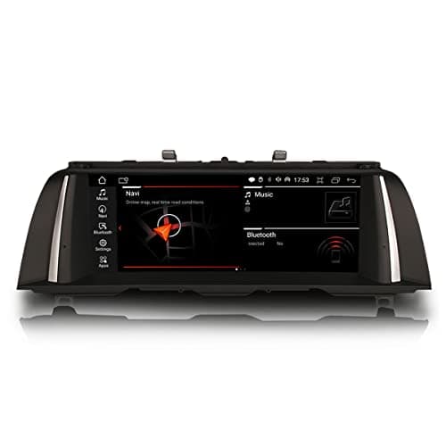 GONFEN 10,25 Pulgadas 8 Núcleos Android 13 Radio de Coche con Pantalla para BMW Serie 5 F10 F11 CIC 2010-2012 con Bluetooth Carplay inalámbrico Android Auto GPS WiFi 4G Dab+ iDrive 4GB RAM+64GB ROM