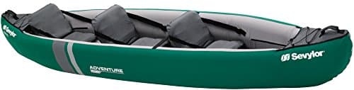 Sevylor Adventure Plus (2 + 1 P) -Canoa, Unisex, Verde, No
