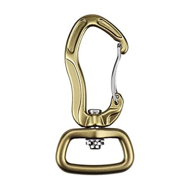 TRoki Gancho Giratorio de Aluminio para Ojos, Llavero Giratorio de 360°, Gancho Giratorio para Hamaca, para Correas de Perros, Cuerdas de Anclaje de Barcos, Cadenas para mascotasD