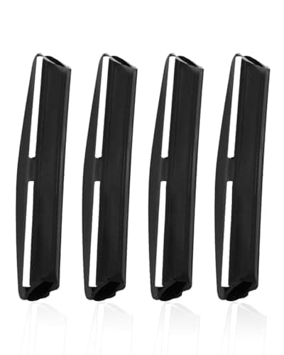 HSIXHAF 4 pcs Juego ayuda de afilado, ayuda para afilar la piedra de afilar, guía profesional afilado cuchillos, afilador de cuchillos para principiantes, soporte de ángulo para afilar, negro, 10cm