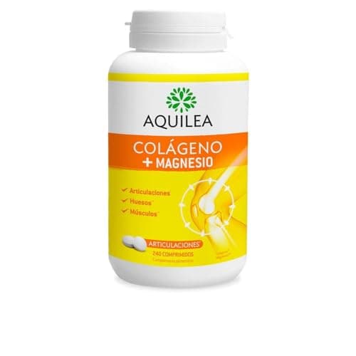 AQUILEA Articulaciones Colágeno + Magnesio 240 Comprimidos - Para Reforzar las Articulaciones y los Músculos