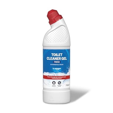 by Amazon Limpiador líquido para inodoro, gel azul, fresco, 750 ml
