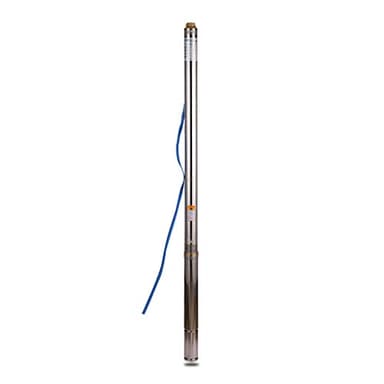 SHYLIYU Bomba de Pozo Profundo Bomba para pozo Bomba Sumergible Acero Inoxidable 0.55KW 0.75HP 1 Pulgada de Calibre Profundidad Hasta 63m para Doméstico industrial y Jardín Riego