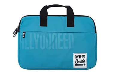 Smile Funda Maletín para Portátil de 15,6 Pulgadas Impermeable Resistente al Agua Akira Blue, Mochila Unisex Adulto, Azul, Mediano
