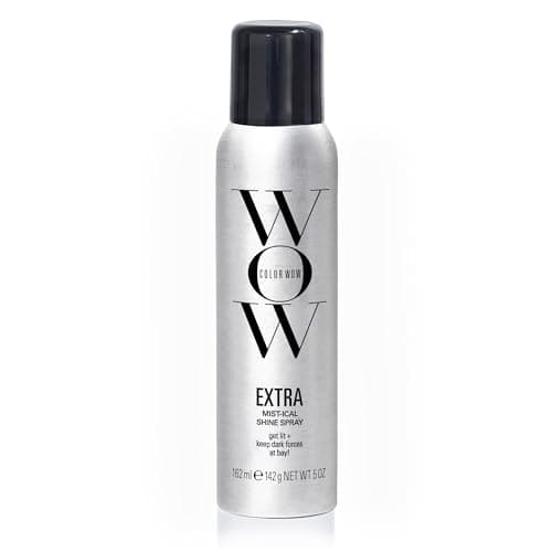 Color Wow Extra Shine Spray de brillo - Producto anti-encrespamiento para el pelo, aporta brillo y suavidad al cabello - Spray ultraligero para un acabado perfecto, protección UV - 162 ml