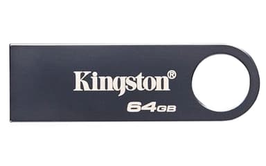 Kingston DataTraveler SE9 Gen 3 - 64GB - 220MB/s lectura - Metálica - Unidad USB 3.2 Gen 1 -Níquel oscuro