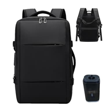 Mochila de Viaje al vacío | Mochila de Aire al vacío de Viaje - Mochila expandible con Bomba de vacío, Mochila de Viaje antirrobo Impermeable
