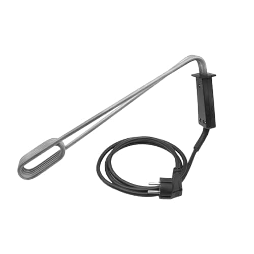 DOJA Barcelona | Calentador Hervidor de Agua| 1500W | Calentador de Agua Electrico | 40x10cm | Resistencia de Inmersion Calienta Cubos | Resistencia Calentar Agua | para Hervir Liquidos Portatil