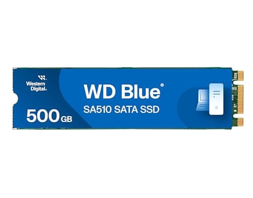 WD Blue SA510 500GB M.2 SATA Unidad de estado sólido SSD con hasta 560MB/s de velocidad de lectura