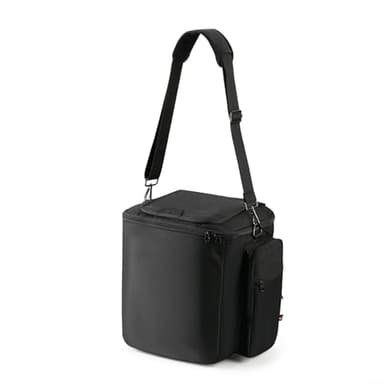 HOHOVYVY Funda protectora portátil para JBL Partybox-Encore Essential altavoz bolsa con compartimento para micrófono Negro