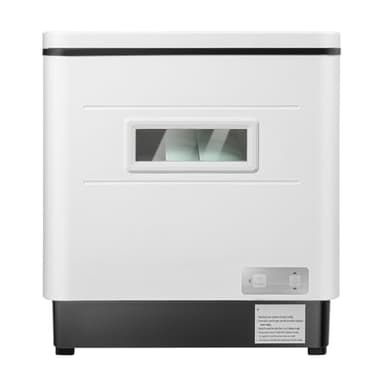 Lavavajillas de mesa, 1500 W, función de secado, para cocinas pequeñas, apartamentos, 60 L, wi dishwasher pequeño, para casa, oficina, camping con conexión de agua
