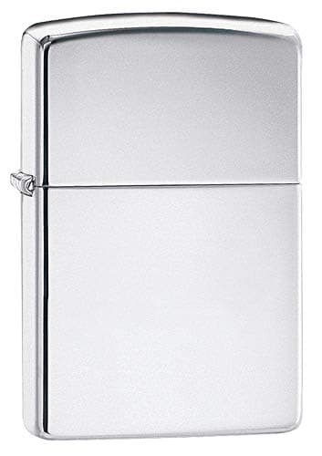 Zippo High Polish Chrome Mechero, Metal, 3.5x1x5.5 cm