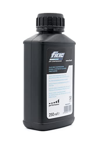 Lata de 250 ml de aceite lubricante para compresores de pistón FIAC Performance Oil