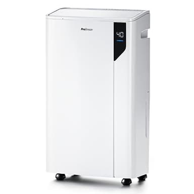 Pro Breeze Deshumidificador 20L. Antihumedad y moho. Depósito Extraíble y Desagüe Continuo, 5 Modos, Temporizador 24h, Pantalla Táctil, Sensor de Humedad, Secadora de Ropa (35 m²)