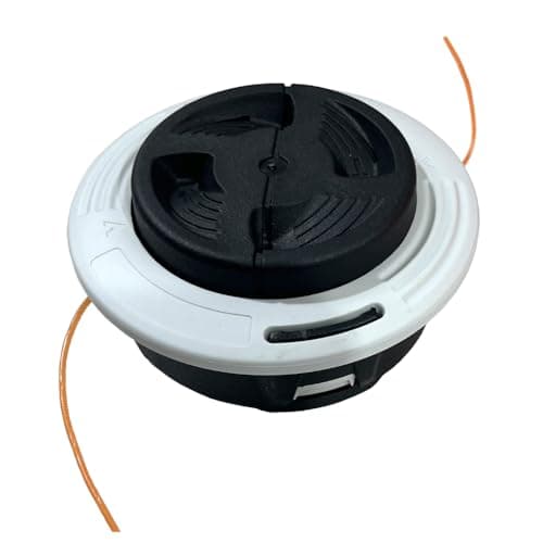Avalon - Cabezal para desbrozadora Universal Profesional Carga fácil Recambio M10 M12 Compatible con desbrozadora recortabordes Stihl FS Incluye adaptadores e Hilo de Corte