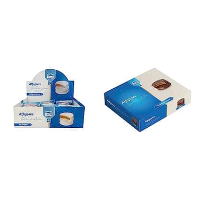 Mardel Alfajores Mardel Chocolate Blanco - 24 Unidades & Márdel - Alfajores de dulce de leche Negro, 12 unidades