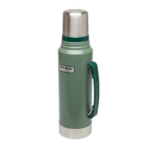 Stanley Classic Legendary Bottle Thermos 1L - Se Mantiene Caliente o Frío 24 Horas - Botella Termica 1 Litro de Acero Inoxidable - Termo Cafe Sin BPA - Apto Para Lavavajillas