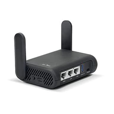 GL.iNet GL-A1300 (Slate Plus) Enrutador de Viaje VPN inalámbrico: Wi-Fi de Hotel y Portal cautivo, conexión telefónica, Extensor, Punto de evaluación, tamaño de Bolsillo, código Abierto, NAS