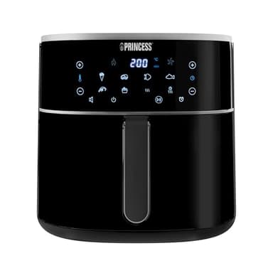 Princess Freidora de aire digital - Capacidad del recipiente variable - Máximo 8 L - 6 programas preestablecidos - Menos aceite - Pantalla digital - 182254