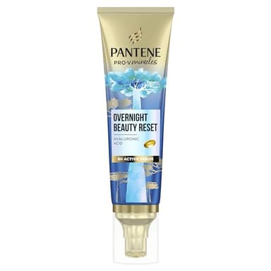 Pantene Pro-V Hidratación y Brillo Sérum de Noche con Biotina 70ml Con Ácido Hialurónico para un Pelo Hidratado y más Suave. Hidratante, Ligero y No Grasiento. Cuida el Pelo Seco y Dañado