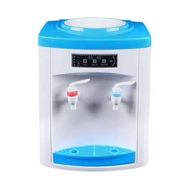 Dispensador de agua eléctrico de 550 W, fuente de agua caliente y fría, enfriador de agua eléctrico, para su dormitorio, tienda de comestibles, escritorio
