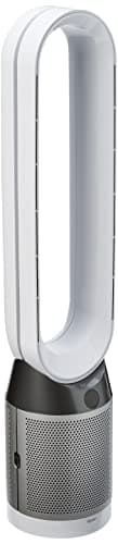 Dyson Pure Cool TP04 - Purificador de aire HEPA y ventilador de torre, blanco/plateado