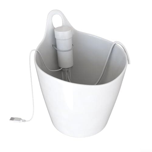 HpLive Bomba de condensado para sistemas de aire acondicionado, bomba de drenaje automática con motor silencioso, 15 m, altura de extracción 450 ml/min (5 metros)