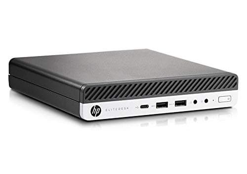 HP EliteDesk 800 G3 Desktop Mini Intel Quad Core i5 512 GB SSD Disco duro de 16 GB de memoria Windows 11 Pro Business Desktop Computer Mini PC (reacondicionado), Negro y antracita