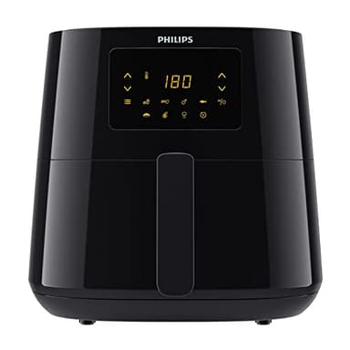 Philips HD9280/90 Airfryer XL Essential (Hot Air Fryer, 2000 W, 1200 g Capacity, Digital Display, WiFi Connected) Black