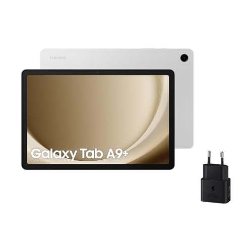 Samsung Galaxy Tab A9+ Tablet Android, 128 GB Almacenamiento, WiFi, Pantalla 11”, Sonido 3D, Plateado (Versión Española)