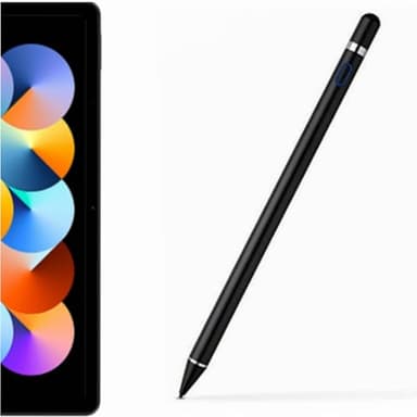 Bolígrafo Activo con lápiz Capacitivo de 1,4 mm para Redmi Pad 2024, para Redmi Pad Pro Se M7 Tableta Stylus Lápiz Activo de Pantalla (Negro)