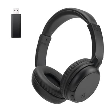 DEARBIRDER Auriculares InaláMbricos para TV, Auriculares Bluetooth, Auriculares De Diadema con Radio FM, Auriculares sobre La Oreja Ajustables Y Ligeros para Adultos, Adolescentes Y Personas Mayores