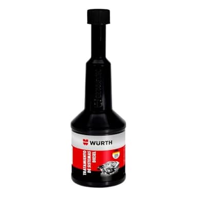 Wurth Tratamiento Sistema Diesel 200 Ml, Aditivo Limpiador Inyeccion, Auntihumos Pre ITV, Cuidado y Proteccion Inyectores, Wurt GERMANI Premium QUALITI,