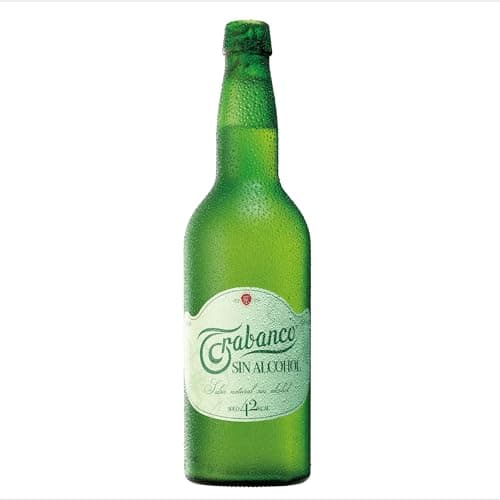 Trabanco Sidra Natural Sin Alcohol. Caja de 6 Botellas de 70 cl