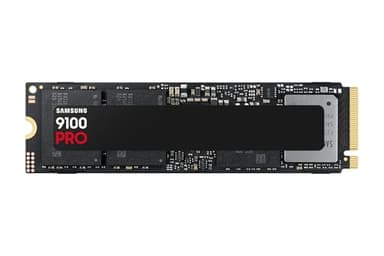 Samsung 9100 PRO NVMe M.2 SSD, 4 TB, PCIe 5.0, 14.800 MB/s de lectura, 13.400 MB/s de escritura, SSD interno para juegos, edición de vídeo y AI, negro, MZ-VAP4T0BW