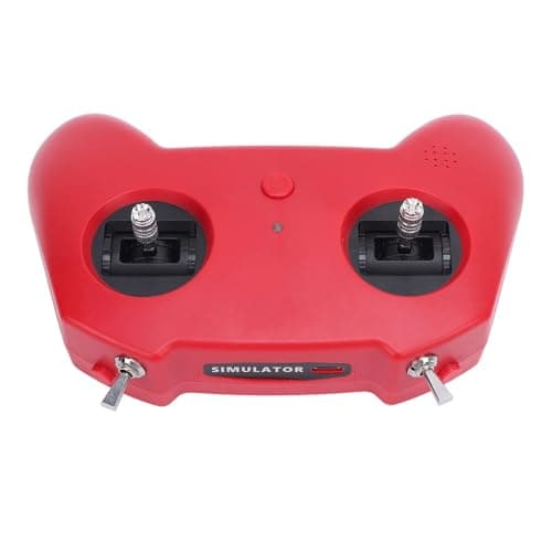Controlador de Simulador de Drones FPV Racing, Forma Ergonómica, Experiencia de Vuelo Realista, 8 Canales, Interfaz de Entrada USB Tipo C, Calibración de Joystick, Material ABS