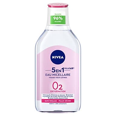 Nivea Eau Micellaire 0% piel seca/sensibles 400 ml, El embalaje puede variar
