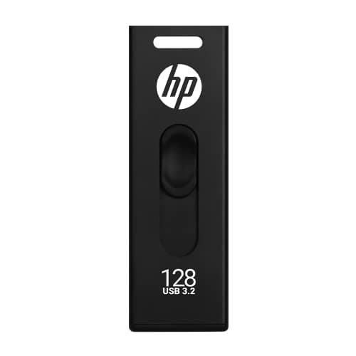 PNY HP x911w USB SSD 3.2 de 128GB, Velocidad de Lectura de 500 MB/s, Velocidad de Escritura de 450 MB/s, diseño Push and Pull
