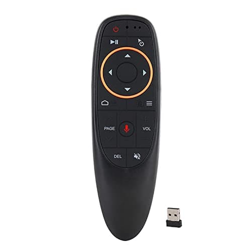 DollaTek Mando a distancia para PC, Air Mouse de 2,4 GHz, con función giroscópica de voz, para Google Android TV Box, Smart TV, PC, HTPC, Raspberry Laptop Presentación