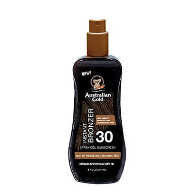Australian Gold Protección Solar con Bronceador, Marron, Cocoa Dreams Fragrance, 237 Mililitros